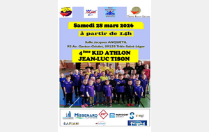 4ème KID ATHLON JEAN-LUC TISON