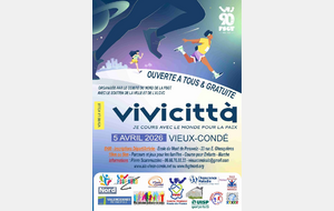 VIVICITTA 2026 "Je cours pour la Paix dans le Monde"