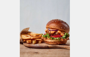 BURGER ENFANT BOEUF - 10 Euros (Enfants moins de 8 ans)