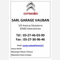 SARL GARAGE VAUBAN